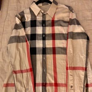 Burberry Brit Unisex button down shirt Large